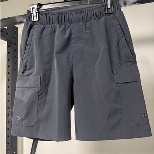 Men's Black Cargo Shorts